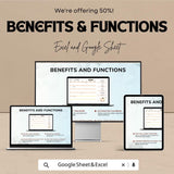 Bill Planner Calendar Sheet for Excel & Google Sheets | Monthly Bill Tracker Template | Budget Planner | Instant Download