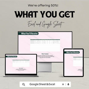 Plan Operation Sheet - Excel & Google Sheets Template for Efficient Planning and Management
