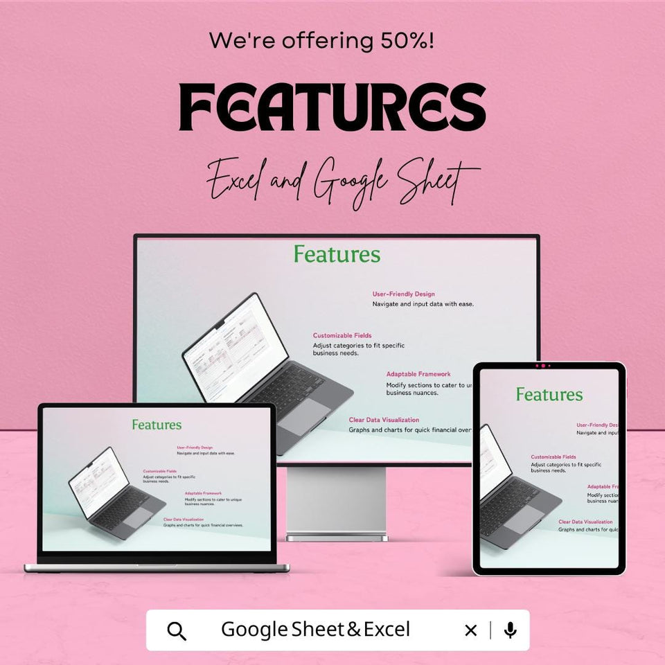 Editable Receipt Sheet - Customizable Excel & Google Sheets Template for Professional Receipts