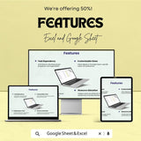 Church Project Gantt Chart Sheet - Excel & Google Sheets Template for Church Project Management