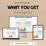 Chore Chart Sheet - Family Task Planner Template in Excel & Google Sheets