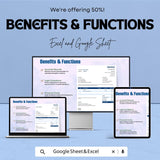 Blank Agency Invoice Template - Customizable Excel & Google Sheets - Easy-to-Use Professional Invoice