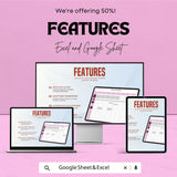 Printable Weekly Schedule Sheet – Customizable Daily Planner Template for Google Sheets & Excel – Time Management Tool – Downloadable