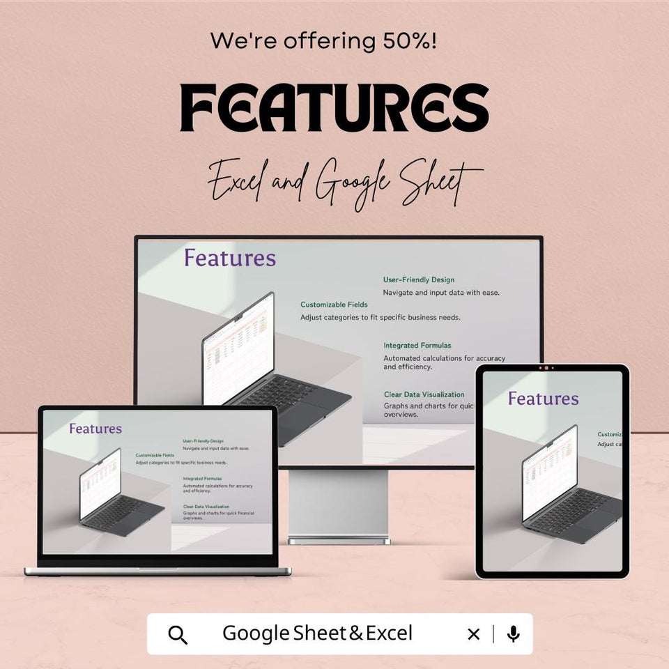 Cleaning Schedule Sheet - Excel and Google Sheets Template | Customizable Cleaning Task Planner | Easy Household & Office Schedule