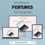 Capital Budgeting Spreadsheet | Excel & Google Sheets Template | Financial Planning and Investment Tool | Business Budgeting