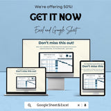 Weekly Project Plan Template Sheet | Excel and Google Sheets | Project Management Tool | Task Scheduling & Tracking Template