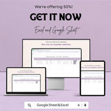 Training Plan Gantt Chart Template | Excel and Google Sheets | Project & Training Schedule Tracker