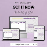 Subtasks Gantt Chart Template | Excel & Google Sheets | Task Management and Project Tracker