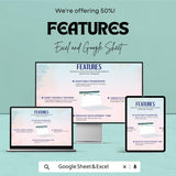 Simple Medical Gantt Chart Template | Excel & Google Sheets | Healthcare Project Management Tool