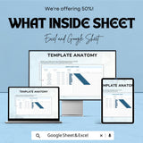 Simple Gantt Chart Template | Excel & Google Sheets | Project Management Tool for Timelines, Tasks, and Deadlines