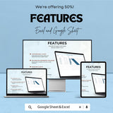 Simple Gantt Chart Template | Excel & Google Sheets | Project Management Tool for Timelines, Tasks, and Deadlines
