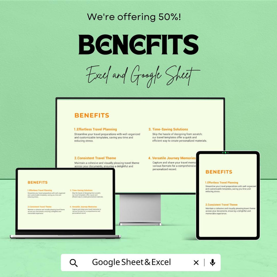 Order Form Sheet – Editable Excel & Google Sheets Template for Product Orders, Invoicing, and Billing