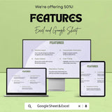 Example Business Gantt Chart Template | Excel & Google Sheets | Project Task Tracker