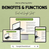 Blank Estimate Sheet | Excel & Google Sheets Template | Professional Estimate Template | Instant Download | Customizable Estimate Format