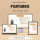 Blank Cleaning Business Estimate Sheet – Excel & Google Sheets Template for Service Estimates, Pricing, and Cost Breakdown
