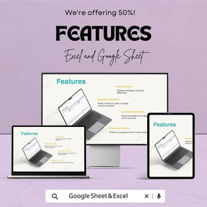 Annual Gantt Chart Template | Excel & Google Sheets | Project Management and Scheduling Tool