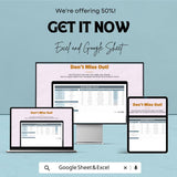 Agile Project Plan Sheet - Excel and Google Sheet Template for Task Management, Sprint Planning & Team Collaboration