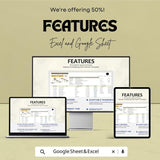 Startup Fundraising Event Planner Sheet – Excel and Google Sheets | Event Budget Tracker | Fundraising Goal Setting & Campaign Planning