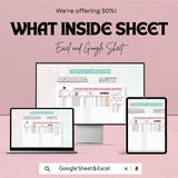 Operations Shipment Schedule Tracker Sheet | Excel & Google Sheet Template | Product Management | Shipment Tracker |