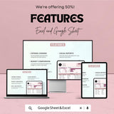 Operations Project Expense Tracker Sheet | Excel & Google Sheet Template for Budget Management | Financial Planning Tool | Project Cost