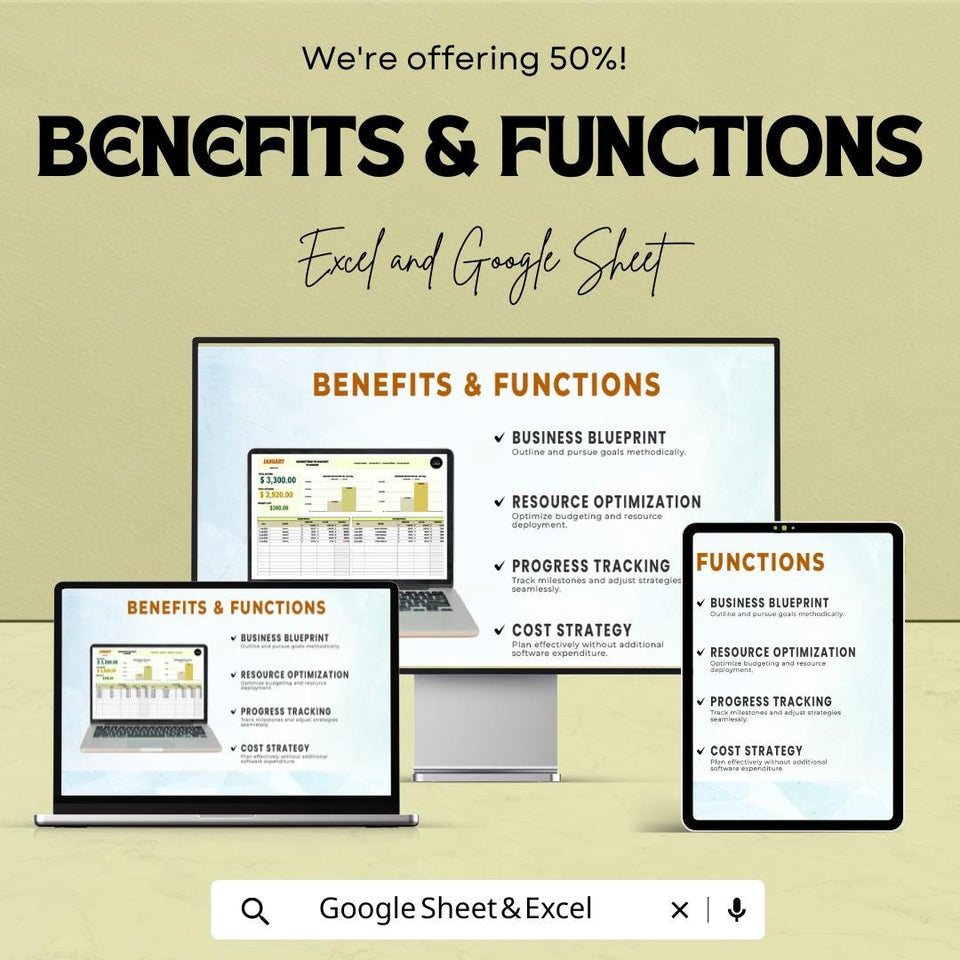 Marketing PR Budget Planner Sheet – Excel & Google Sheets | Monthly Marketing Budget Tracker | Customizable PR Budget