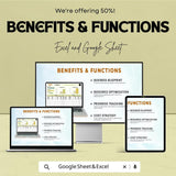 Marketing PR Budget Planner Sheet – Excel & Google Sheets | Monthly Marketing Budget Tracker | Customizable PR Budget