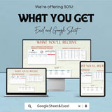 Legal Corporate Intellectual Property Portfolio Tracker Sheet | Excel & Google Sheets Template | IP Asset Management |