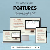 Legal Corporate Intellectual Property Portfolio Tracker Sheet | Excel & Google Sheets Template | IP Asset Management |