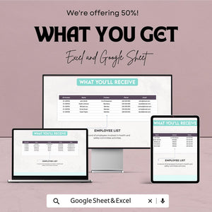 Health & Safety Committee Activity Tracker Sheet | Excel and Google Sheets Template | Task Management | Compliance Tracker | Incident Log |