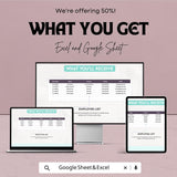 Health & Safety Committee Activity Tracker Sheet | Excel and Google Sheets Template | Task Management | Compliance Tracker | Incident Log |