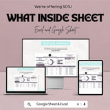 Health & Safety Committee Activity Tracker Sheet | Excel and Google Sheets Template | Task Management | Compliance Tracker | Incident Log |