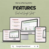 Financial Performance Indicators (FPI) Tracker Sheet | Excel & Google Sheets Template | Track Financial KPIs | Business Analytics Tool |