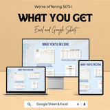 Advertising Channel Effectiveness Tracker Sheet | Excel & Google Sheet Template | Track Campaign Performance | Marketing Analytics Tool |