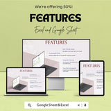 Deck or Patio Addition Budget Sheet - Excel & Google Sheets Template for Project Cost Planning