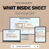 Bathroom Remodel Budget Sheet | Excel & Google Sheets Template | Renovation Budget Tracker | Home Improvement Budget Tool