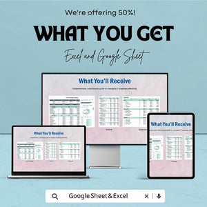 3-Year IT Budget Sheet | Excel & Google Sheet Template | IT Financial Management | IT Expense Tracker | Flexible Budget Forecasting