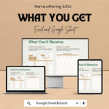 Time-Off Liability Calculator HR Sheet | Excel and Google Sheets Template | Track Employee Time-Off & Liabilities | 50% OFF