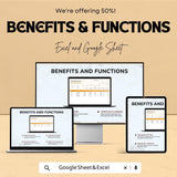 Sales Discount & Promotions Tracker Template for Excel and Google Sheets - Track Sales Performance