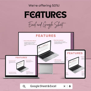 Marketing Campaign Budget Allocator Sheet | Excel and Google Sheets Template | Budget Allocation & ROI Optimization Tool