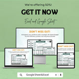 HR Capital Budget Sheet - Google Sheet Template for Workforce Planning & Financial Management | Strategic Planning, Expense Management