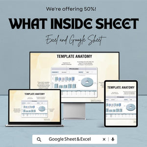 FTE Calculator Sheet – Excel and Google Sheets Template for Workforce Planning & Resource Allocation – 50% Off