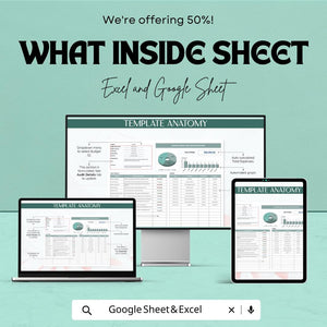 Account Budget Audit Preparation Sheet – Excel and Google Sheets – Personalize Your Budgeting & Auditing Process – 50% OFF