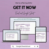 Status Tracker Sheet for Google Sheets - Task Progress Tracker, Project Management Template, Task List Tracker, Productivity Tracker,