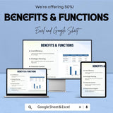 Startup Marketing Budget Sheet | Google Sheet & Excel Template for Budget Allocation, Expense Tracking, and ROI Analysis | Editable Business