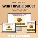 Responsibility Pie Chart Sheet - Excel & Google Sheets Template for Tracking Accountability and Role Distribution